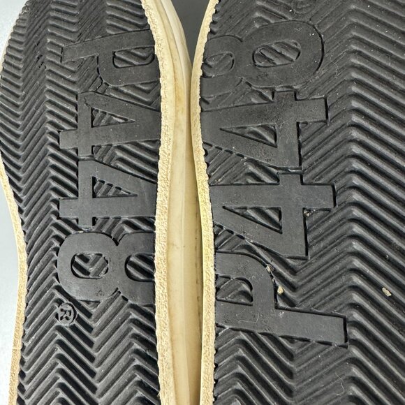 P448 Women's White Johnny Glitter Removable Insole Solid Carved Sneaker, Size 37 - Picture 11 of 16